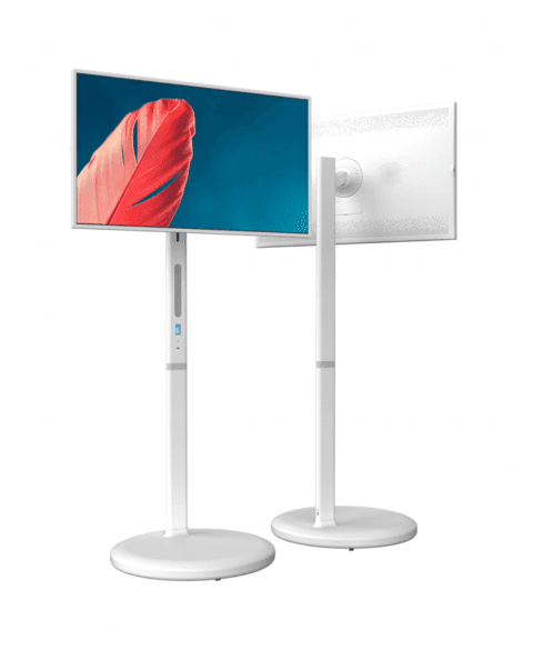 Totem Digital Portabil cu Rotile